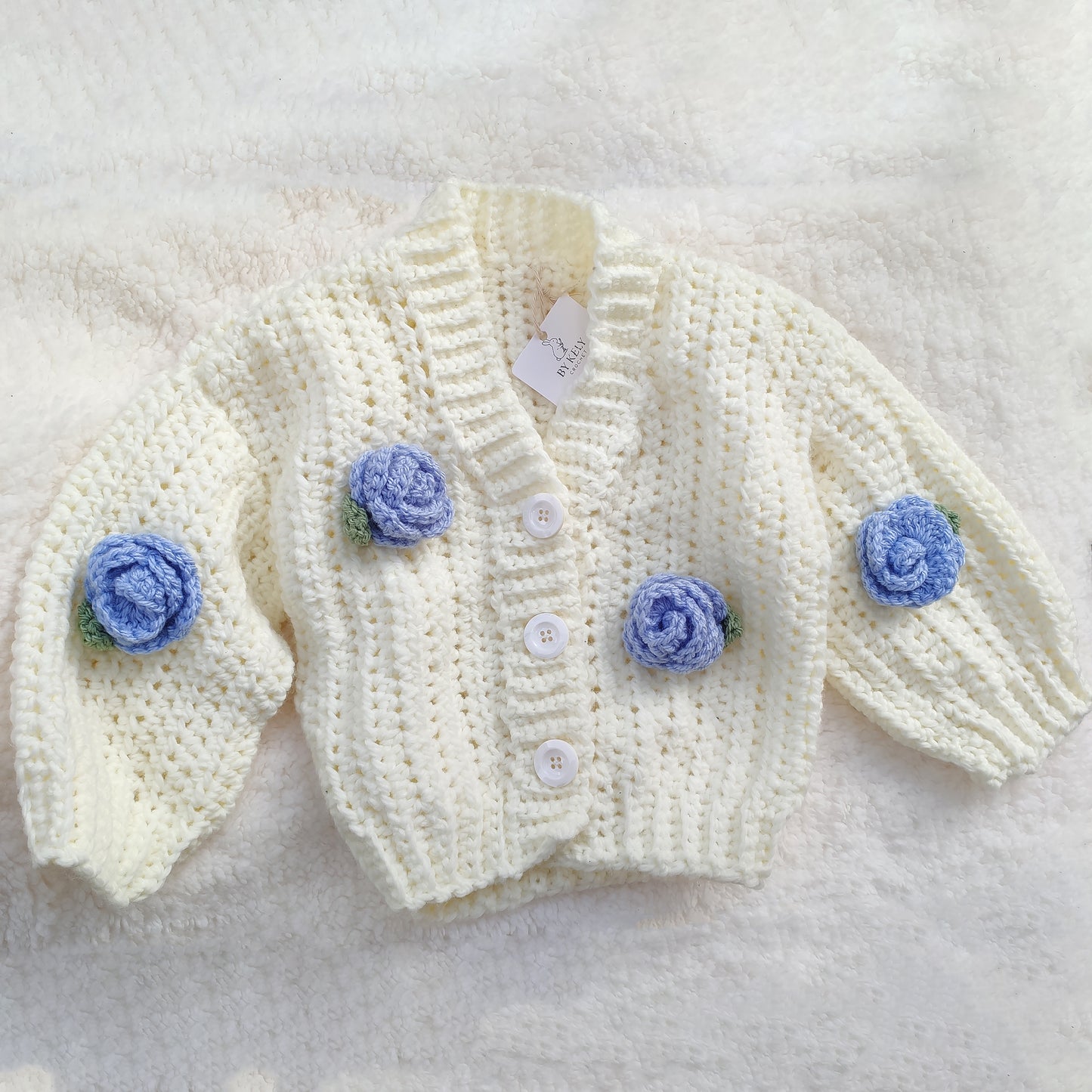 Cardigan Petites Roses